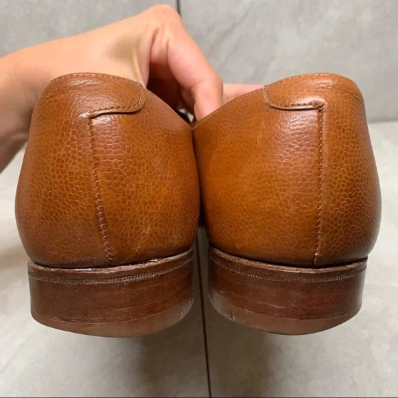 Crockett & Jones Hampsted leather + canvas shoes 9.5 D